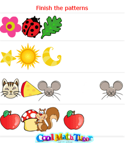 Complete the patterns #preschool