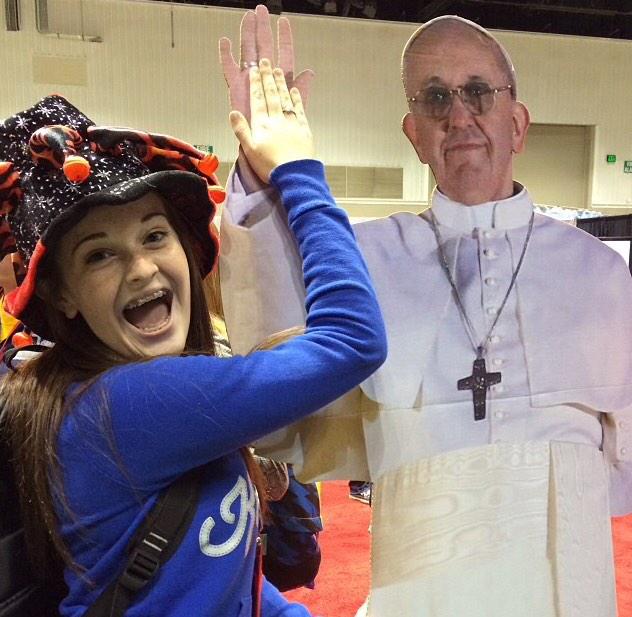 Happy birthday Pope Francis!!! (and a throwback to NCYC) 