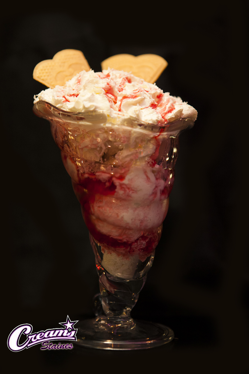 Creams Staines on Twitter "Three delicious looking sundaes available