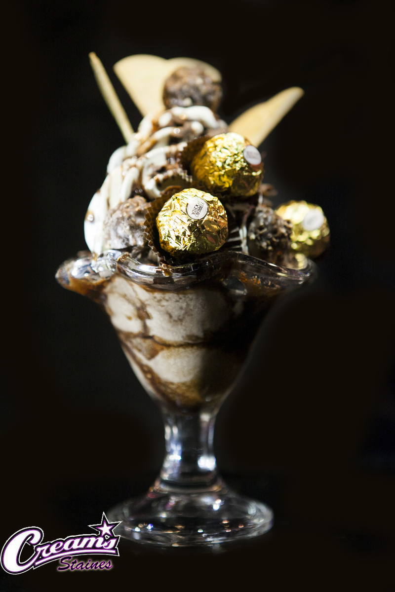 Creams Staines on Twitter "Three delicious looking sundaes available