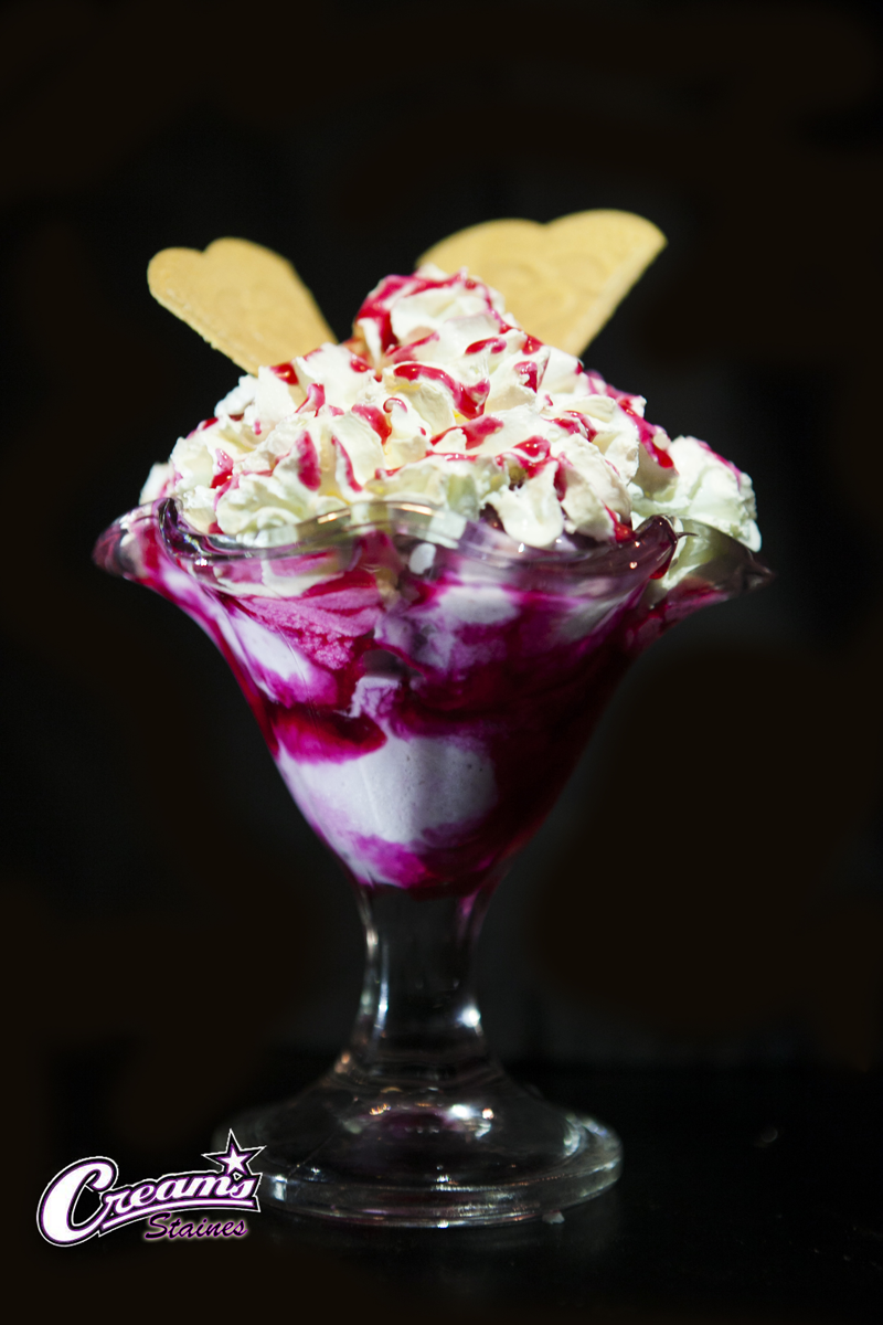 Creams Staines on Twitter "Three delicious looking sundaes available