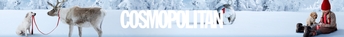 Cosmopolitan's tweet photo. πΆβοΈβοΈ CoSmO-ing iN a WiNtEr WonDerLanD βοΈβοΈπΆ #CosmoBannerWatch http://t.co/sRf3jJEZXo