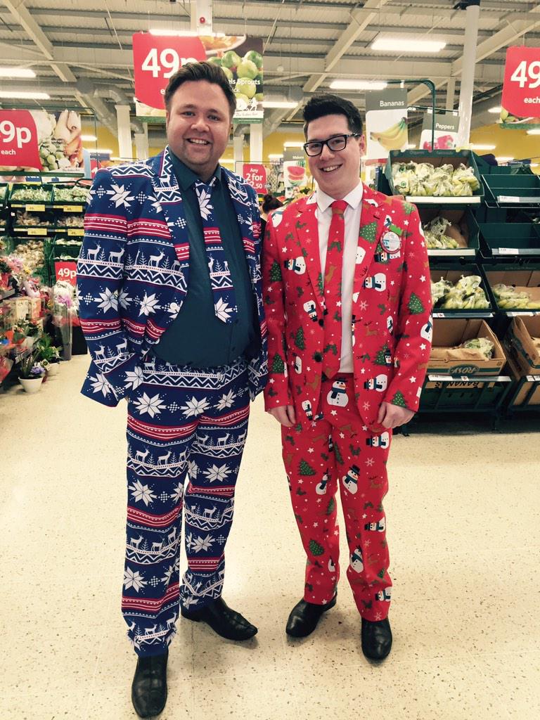 Getting into the Christmas spirit!