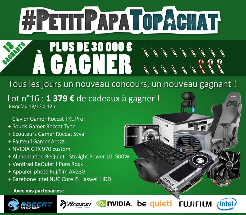 TopAchat's tweet photo. Concours #PetitPapaTopAchat #lot16

==> http://t.co/LkYwZk3GmR

A vos RTs ;-) http://t.co/avYkOIeaRS