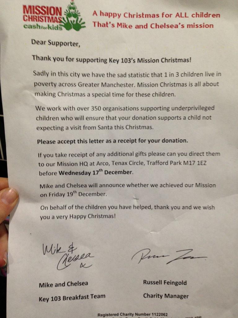 Overwhelming response for <a href="/KEY103/">KEY</a> mission christmas from everyone <a href="/Ashton6605/">Ashton Mossley</a> thank you <a href="/samwilson280/">sam wilson</a> @seanwillo88