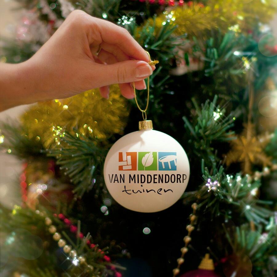 Ook onze kerstboom staat.