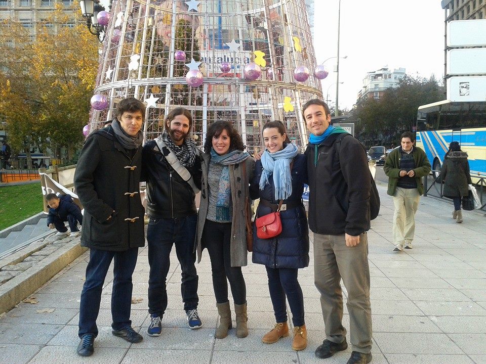 MiriamDiazD's tweet photo. Reunión navideña de reporteros #tribers  @paqui_cb @Diego_Fd_Torre @Gemelord @CarlosGessler1 @Tribo_News http://t.co/FzkmXohxBY