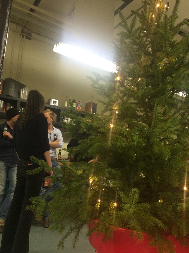 Kerstborrel op de #BHPFlex! Zonder @klaassietse maar met heel veel anderen...