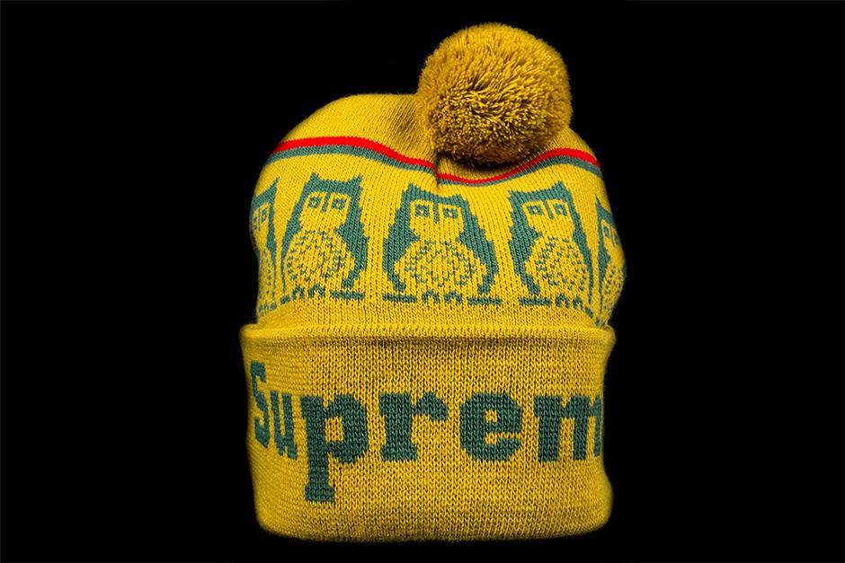 ProjectBlitz's tweet photo. [New Arrivals] Supreme Owl Beanie in Mustard from F/W '11 release - http://t.co/OewNfKApYk http://t.co/KeFqw2pBWf