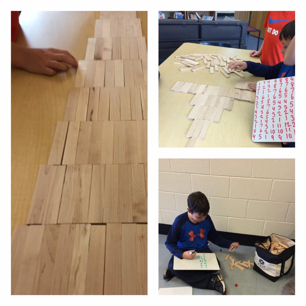 bagee1's tweet photo. Exactly how many gifts total are in The 12 days of Christmas?  Crozet 5th graders know!  @CrozetKids #KEVAplanks http://t.co/OUV7e1JlTB