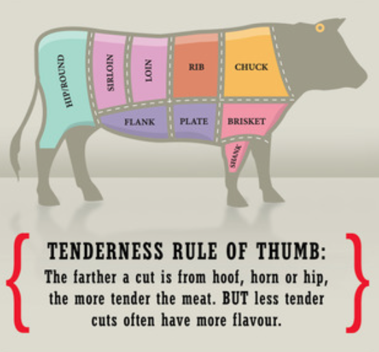 BeefPros's tweet photo. RT @LoveCDNbeef: Tenderness Rule of Thumb #CDNbeefRoundUp http://t.co/bO7WqRwRe0 http://t.co/C4ljVTC02N