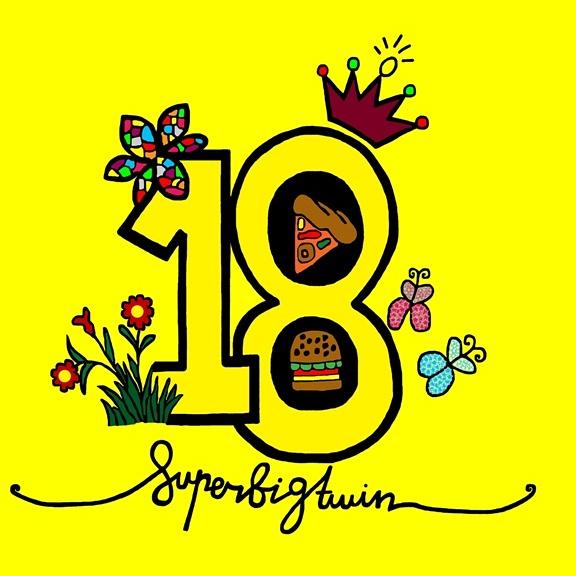 HAPPY 2nd BIRTHDAY "SUPER BIG TWIN PIZZA" keep smooth than molto, berjayalah selalu
