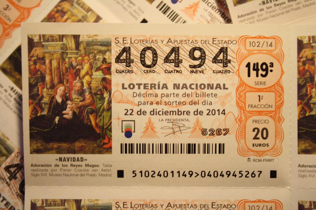 GeekCastSpain's tweet photo. Quieres saber el numero del gordo ?pues es el .....40494 ANTONIOOOOOOO TE QUEDASTE SIN EL.o no? http://t.co/V0sQj58YDR