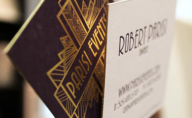 windmillpaper's tweet image. Obsessed with the business cards we just designed &amp;amp; printed for Rob of @ParisiEvents - windmillpaper.com/amethyst-gold-…