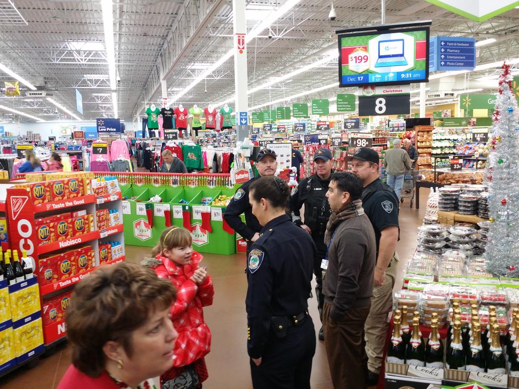 Getting ready for "Shop with a Cop" today at our Citrus Heights <a href="/walmart/">Walmart</a>.