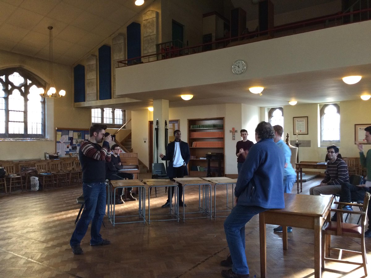 MiceMenplay's tweet photo. Fun day with @darren_bell taking rehearsal shots for @HistoryBoysTour . Here's a cheeky action pic! #THBUK http://t.co/SKLGirxpvC