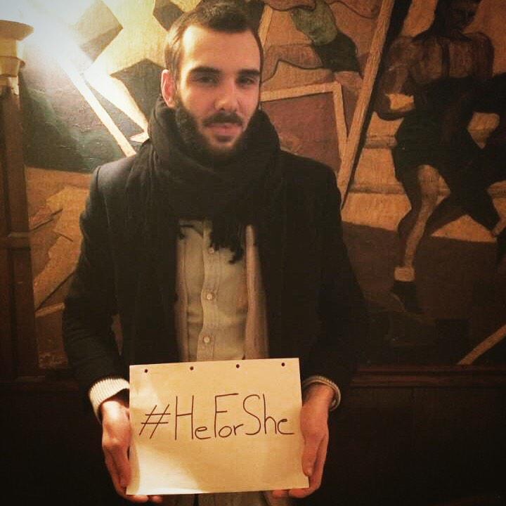 CharlesLtr's tweet photo. I support #HeForShe and #GenderEquality - Who doesn't? Props to @MarineVignat &amp; @EmWatson ;) http://t.co/1qi13NMz8J