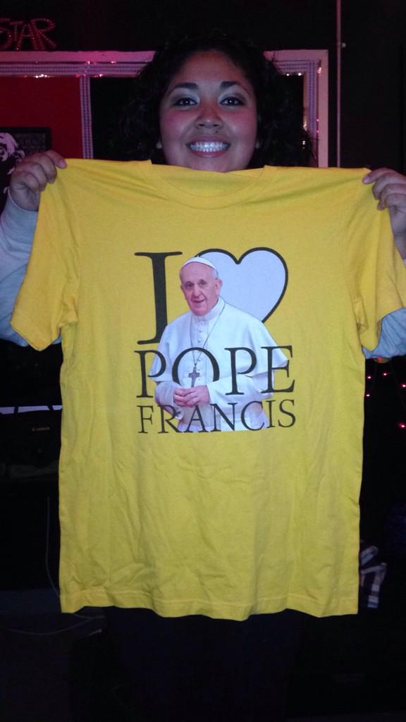 I want to wish a very happy birthday to the greatest sweetheart on the planet I love you Pope Francis 