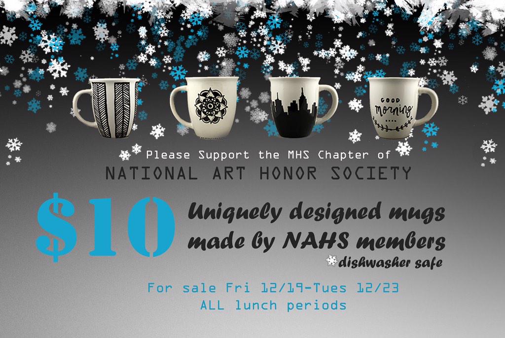 MedfieldNAHS's tweet photo. Exciting news!! Mug sales start this Friday at all lunches! Only $10!!!!! http://t.co/LCouzCuufE