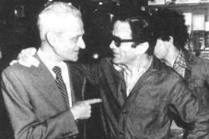 Giorgio Caproni e Pier Paolo Pasolini #FotoDiScrittori @CasaLettori @PasoliniPP @CittaPasolini @CaproniGiorgio '