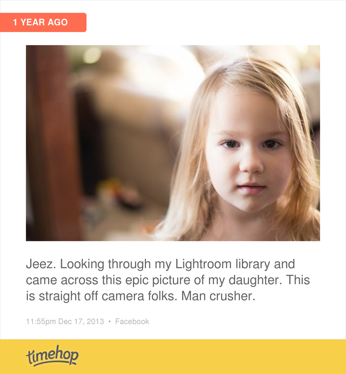 nickbrew's tweet image. Sheesh. She gets more beautiful every day. timehop.com/c/fup:10152139…