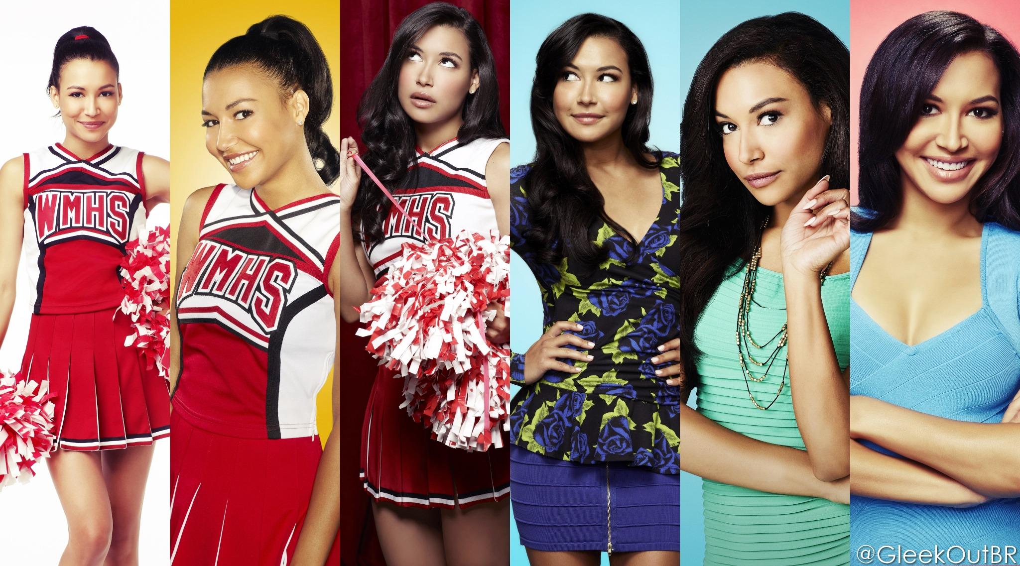 Gleek Out! Brasil on X: "Naya Rivera (@NayaRivera) as Santana Lopez: Seasons  1-6 http://t.co/3dKnD1fE68" / X