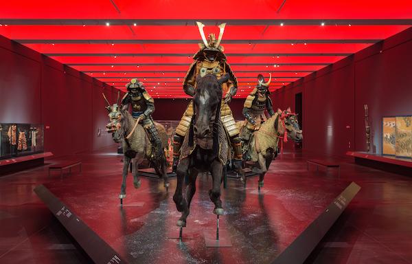 A behind-the-scenes look at the exhibition design for "Samurai: Japanese Armor" bit.ly/1yYQ348 #LACMAsamurai