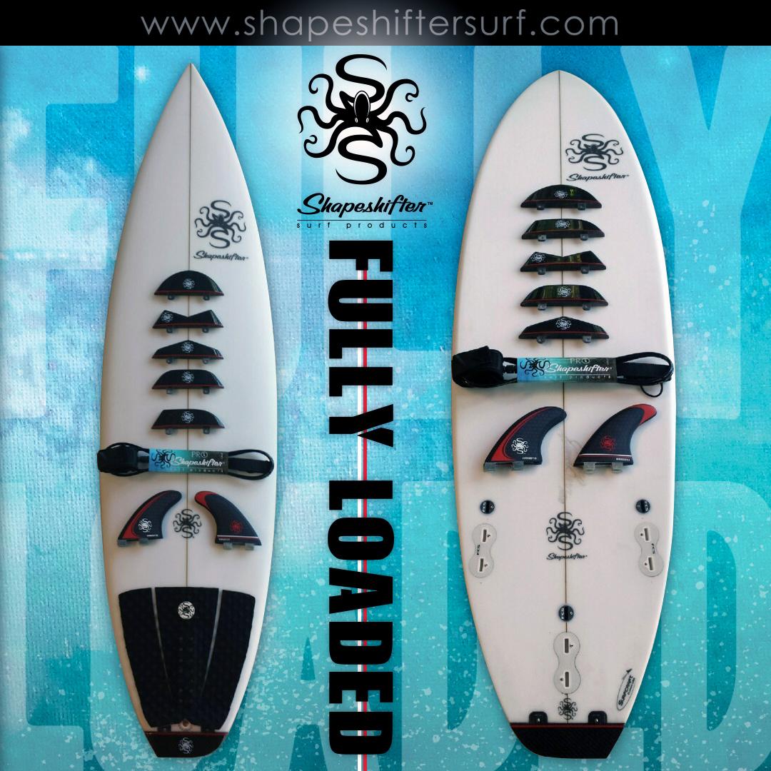 ShapeshifterCo's tweet image. ShapeShifter Surfboard FULLY LOADED!!!
