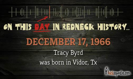 Happy birthday to Tracy Byrd!  