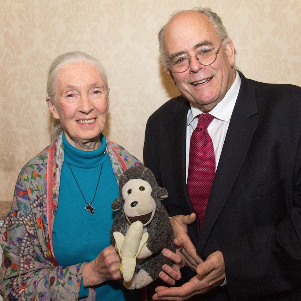 RogerSmithGreen's tweet photo. We are allies and friends @RSHotel @JaneGoodallInst #JamesKnowles http://t.co/g7aulcYyBx