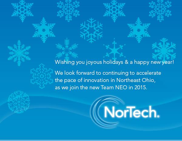 NorTech's tweet image. We wish you joyous holidays &amp;amp; a happy 2015!