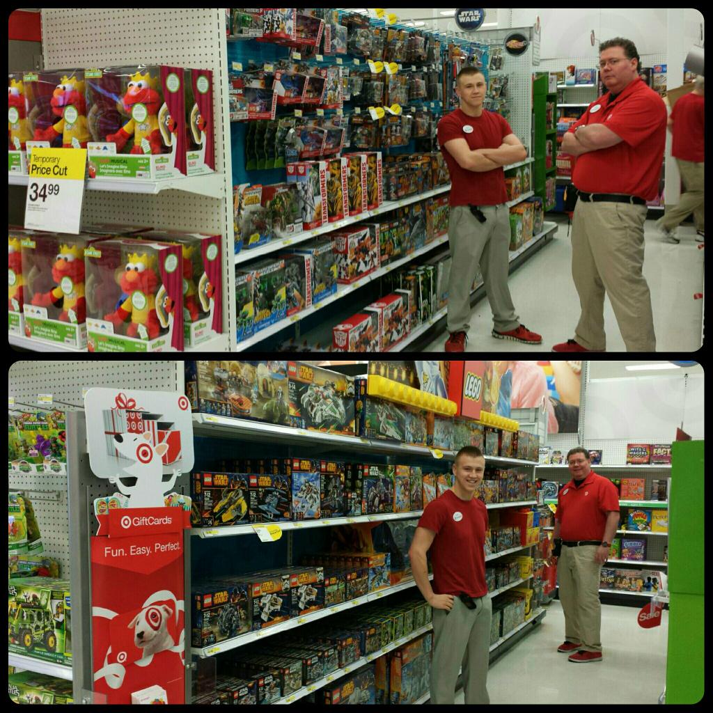 k3yj's tweet photo. ETL Kent and TM Travis keeping Toys full and Zoned! #Kelowna #Target @KJinspire @LuPulice #DPS. #ShelfiePride. #D3112 http://t.co/5TJztBprFm