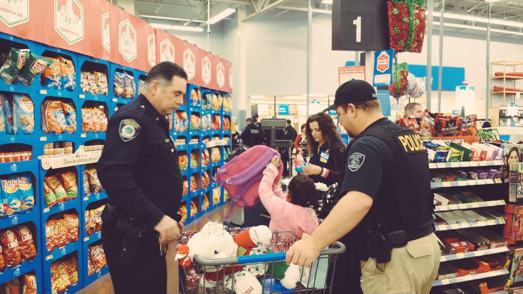 Another great day in CH. #shopwithacop was a success! Great kids, great police staff, &amp; thank you, Subway &amp; Walmart