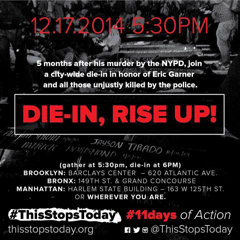 NYC General Assembly (@nyc_ga) on Twitter photo RT <a href="/MillionsMarch/">Millions March NYC</a>: Take action today! #ThisStopsToday #11DaysOfAction #justiceforEricGarner RT <a href="/MillionsMarch/">Millions March NYC</a>: Take action today! #ThisStopsToday #11DaysOfAction #justiceforEricGarner