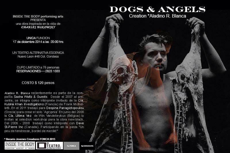 UnTeatro's tweet photo. No pueden dejar de ver Dogs &amp; Angels de #InsidetheBody creada por el maestro @AladinoRivera Hoy miércoles 8PM #Danza http://t.co/bWFX5tvirv
