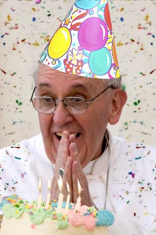 Happy Birthday to Pope Francis! 
