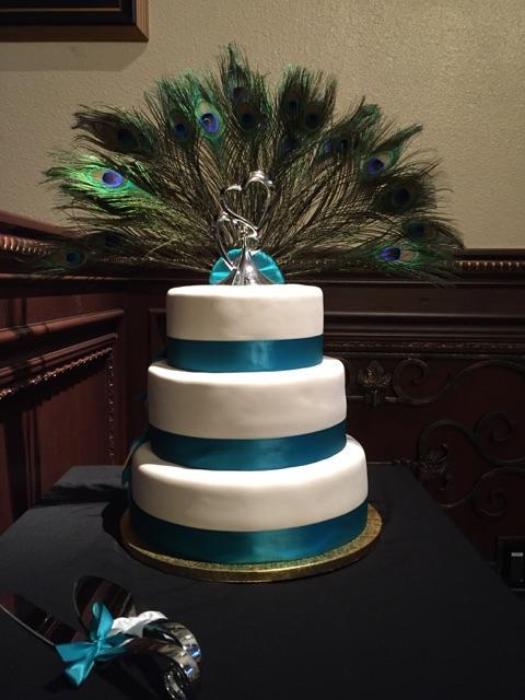 #Peacock #Cake #magdalenos #wedding