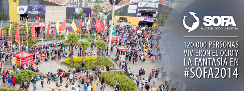CorferiasBogota's tweet photo. #Enel2014:
#SOFA2014 recibió más de 120.00 personas. http://t.co/MLP7iv45VV