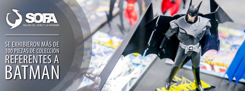 CorferiasBogota's tweet photo. #Enel2014:
En #SOFA2014 se exhibieron más de 100 piezas de colección referentes a Batman. http://t.co/vXSSwFtxyl