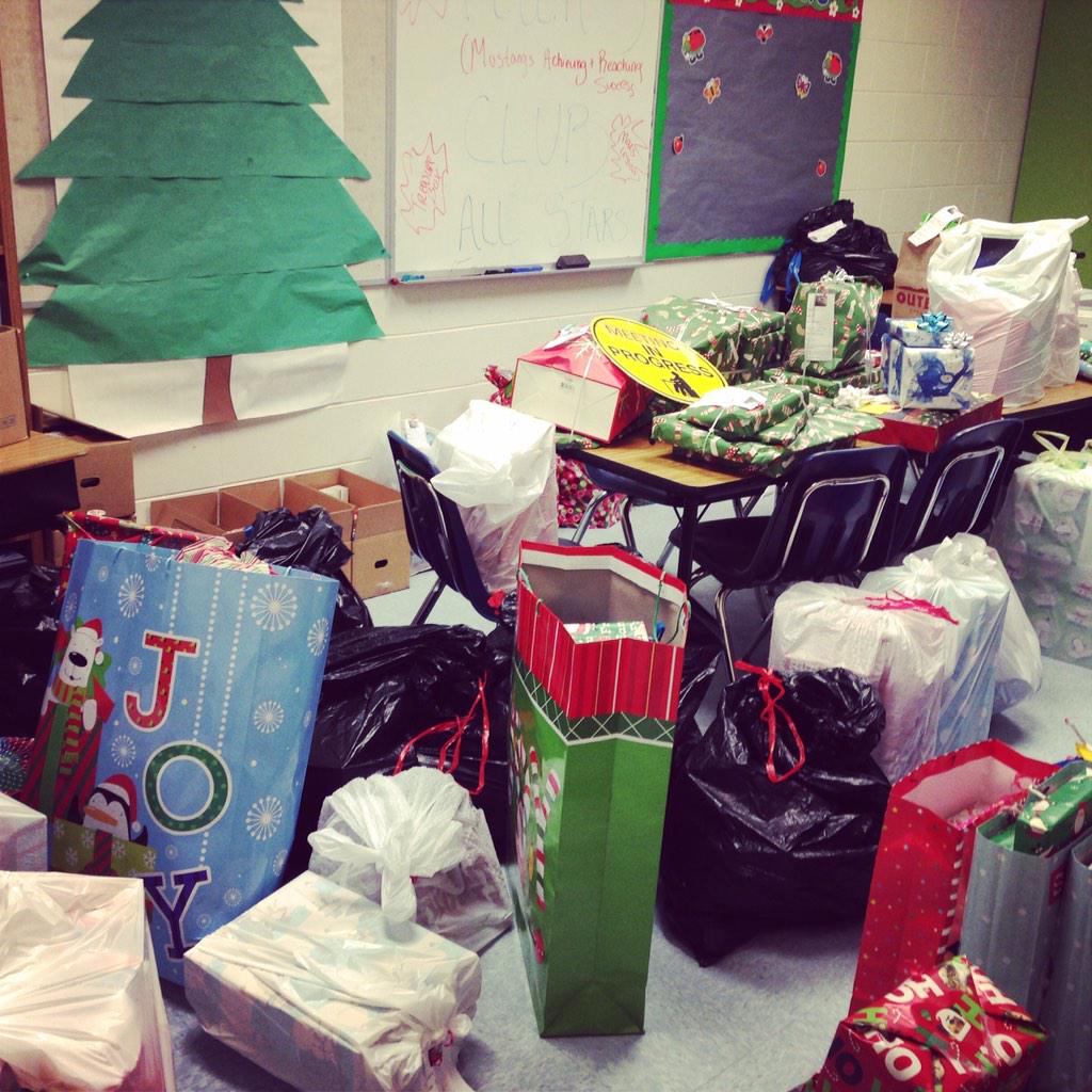 Our Angel Tree will be helping 67 of our students this Christmas!