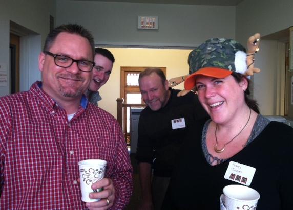 AimeeatMAC's tweet photo. Great time at "Deck the Halls with Ugly Sweaters" with Matt Rumpza, Jeff Doherty, Gary Martin, Amy Holter #heymac http://t.co/giIwQB9CW3