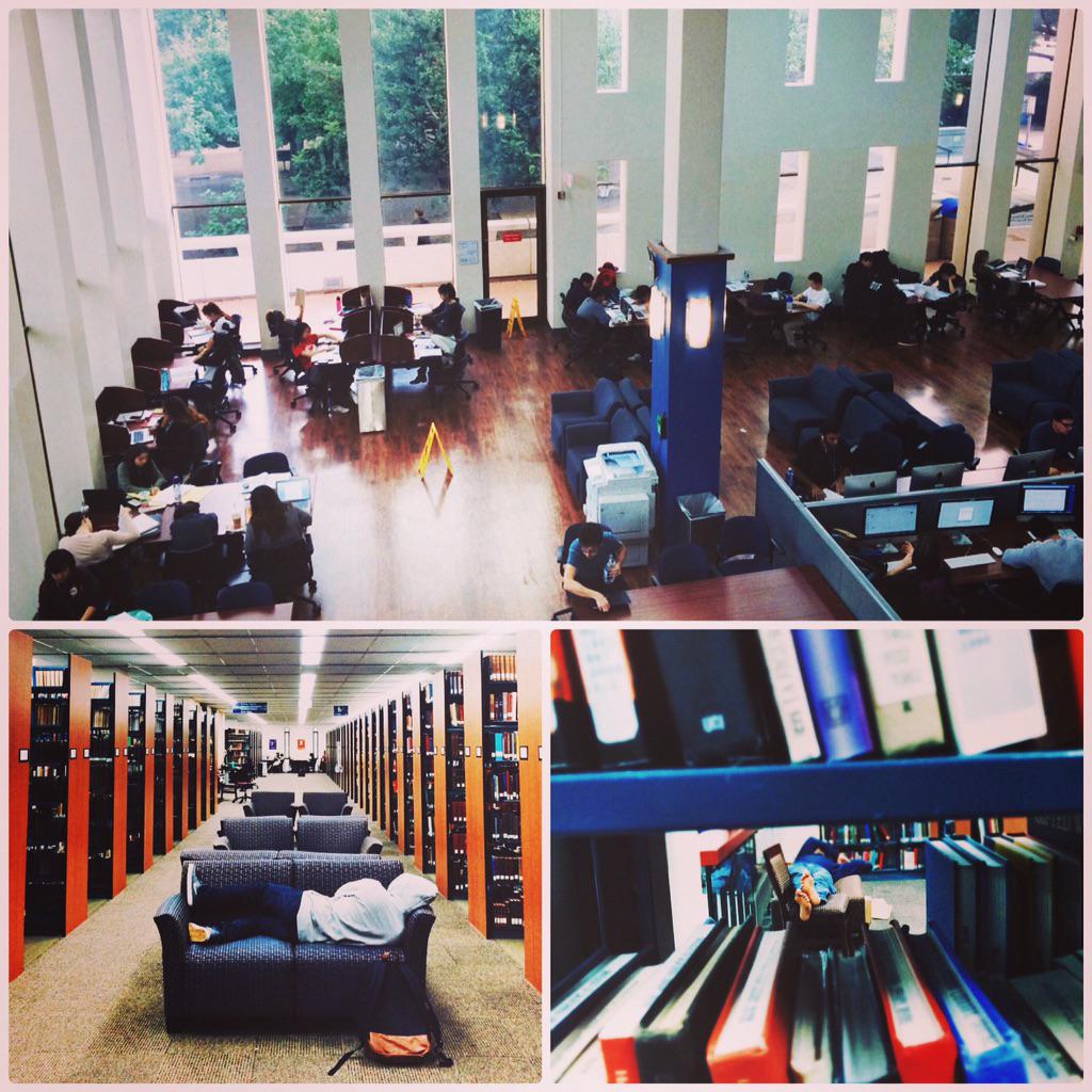 Finals week is in full effect at Gateway Study Center &amp; Langson Library. Whatever you're struggling with, Zot on!