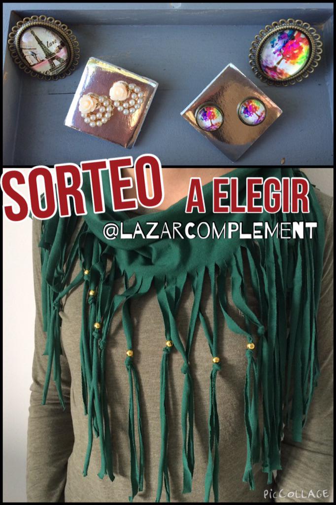 Lazarcomplement's tweet photo. Estamos de sorteo en FACEBOOK!!! @Lazarcomplement  entra y apúntate. http://t.co/4UXPjIR6Df