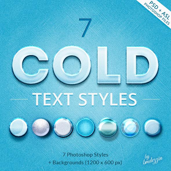 bmdezzin's tweet image. Cold Photoshop Text Styles - graphicriver.net/item/cold-text… #texteffects #textstyles #photoshopstyles