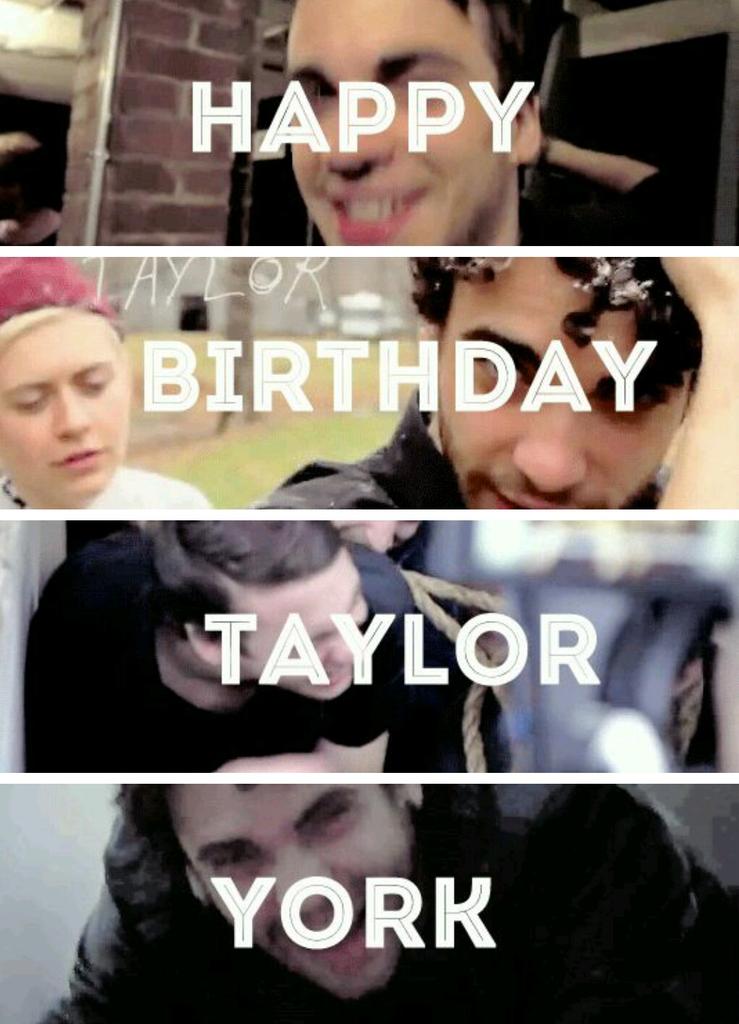 ¡HAPPY BIRTHDAY TAYLOR YORK!       