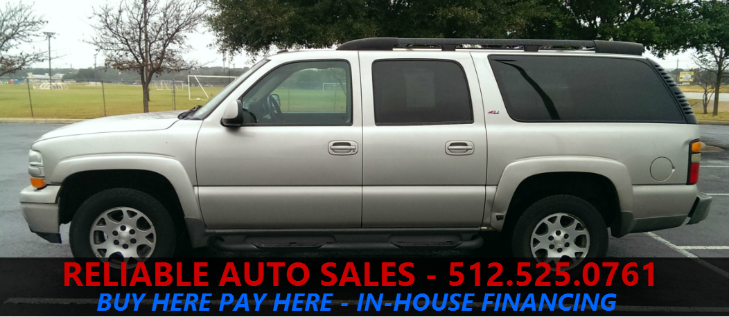 ReliableAutoSls's tweet photo. FOR SALE: 2005 Chevy Suburban Z71 4x4 #usedcardealership78728 #usedcarsalesaustin #usedcardealershipaustin #reliable http://t.co/As5xUQLViQ