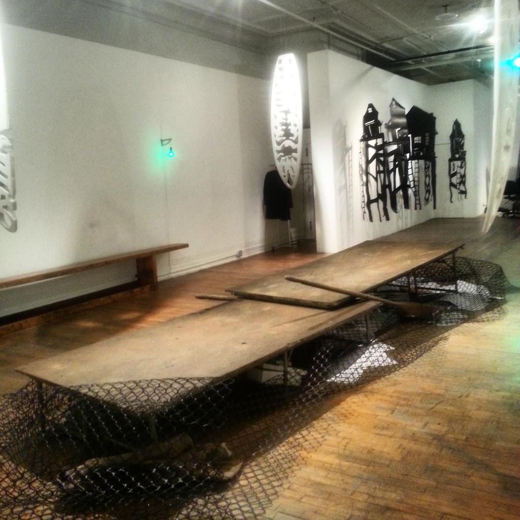 Tonight at 6pm join us at La Mama Galleria for the opening event of Fishing for Paradise!