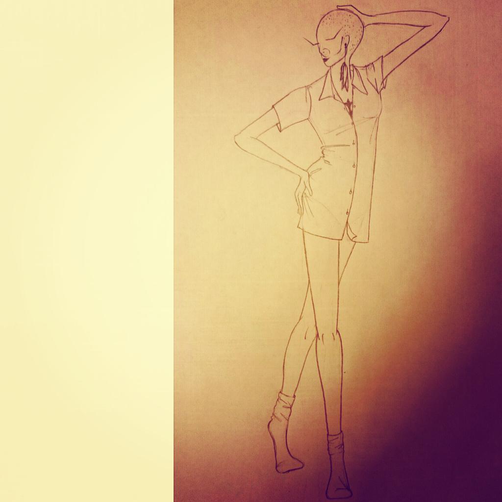 iamsk60's tweet photo. @diandrasoares13 ; thats a fashion figure i made inspired by you! I hope you like it! :D http://t.co/VNTbiMlxlX
