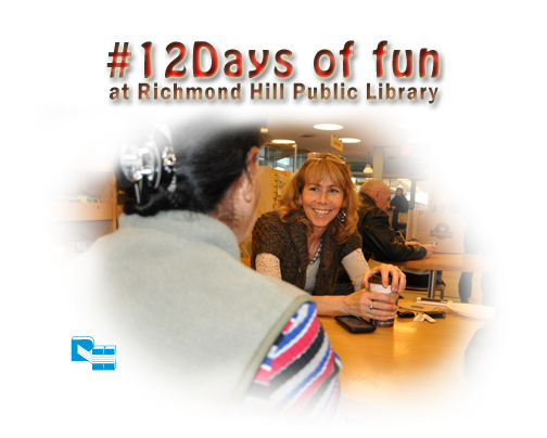RichmondHillPL's tweet photo. It's the simple things that makes some people smile. #12Days of fun at #RHPLibrary http://t.co/Mpt0MZJGz1