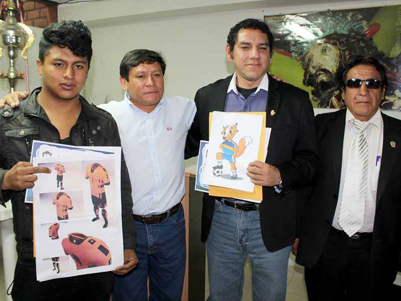 elbocononline's tweet photo. #IntiGas ahora es #AyacuchoFC y presentó mascota y uniformes nuevos [FOTOS] http://t.co/iOrMc8ogHm http://t.co/Yuty90jhe8